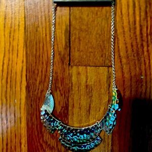 Elegant Silver Necklace 18 in